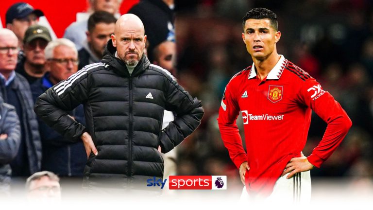 Erik Ten Hag và Ronaldo