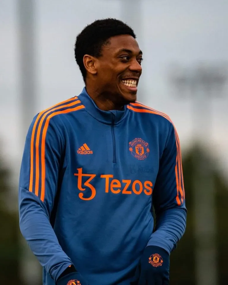 Anthony Martial đã bình phục chấn thương