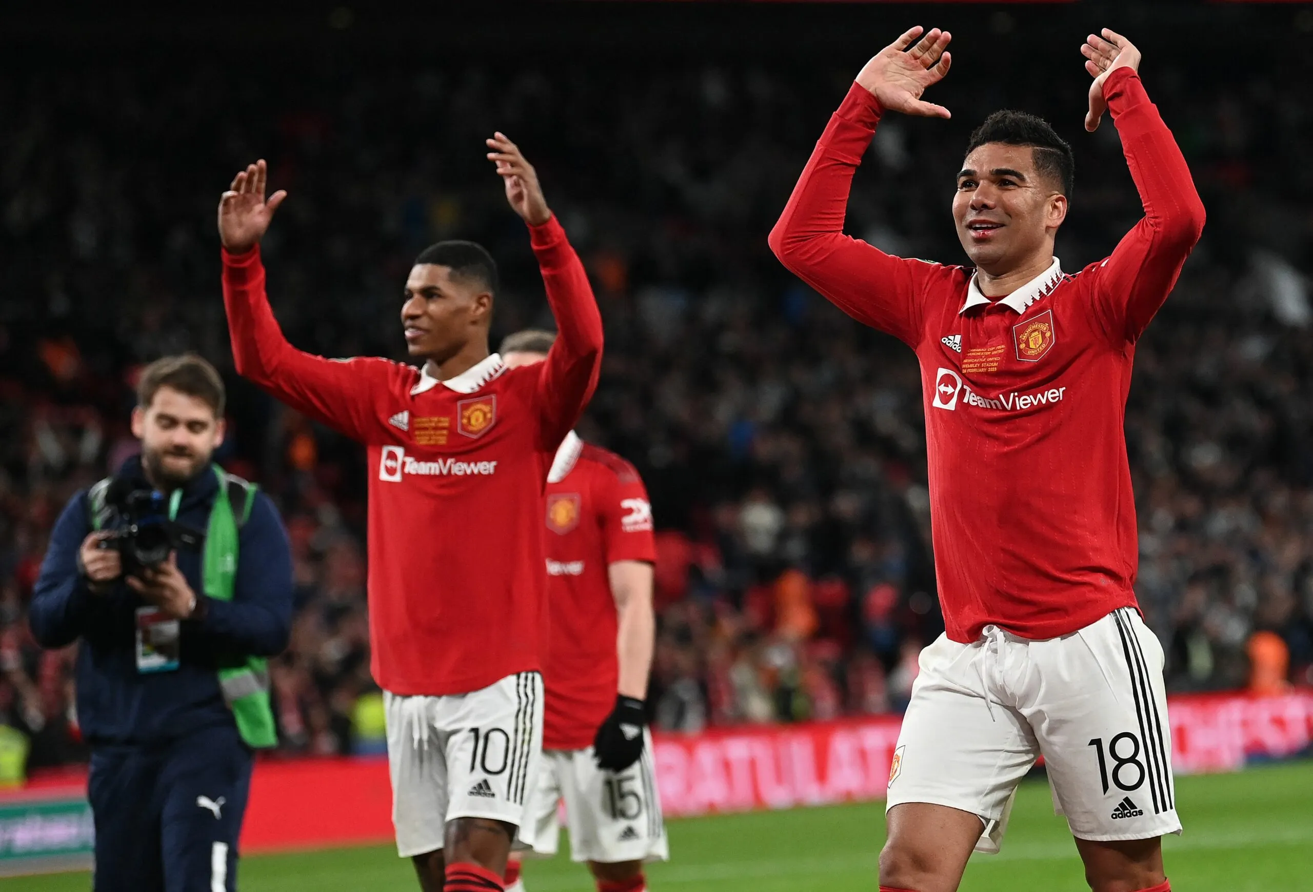 Casemiro và Rashford đang trở thành mũi giáo nhọn của M.U